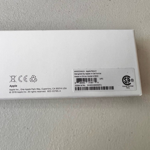 NIB Apple Pencil 1st Generation  MKOC2AM/A - Picture 7 of 7